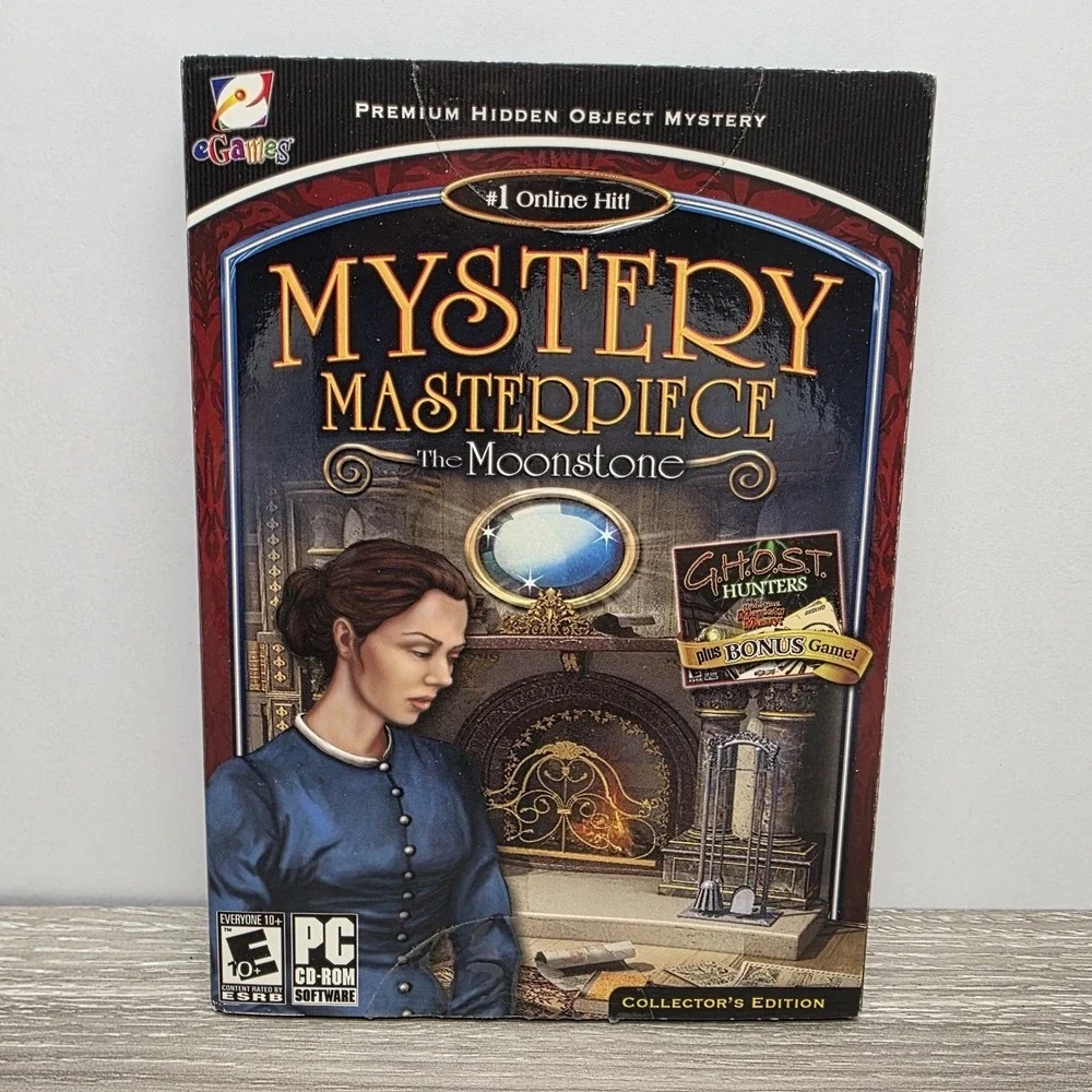 Mystery Masterpiece The Moonstone PC Game Vintage PC Game